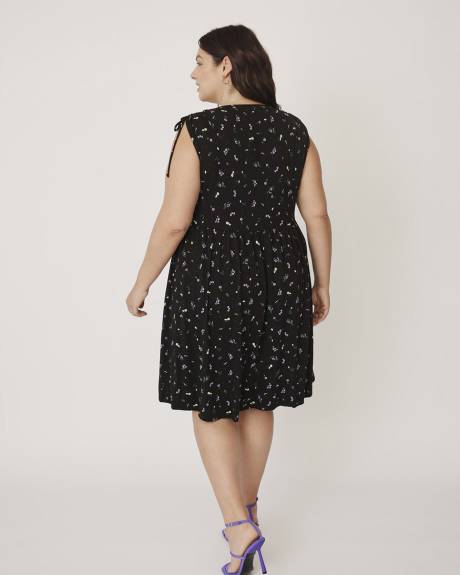 Responsible, Printed Sleeveless Knit Dress