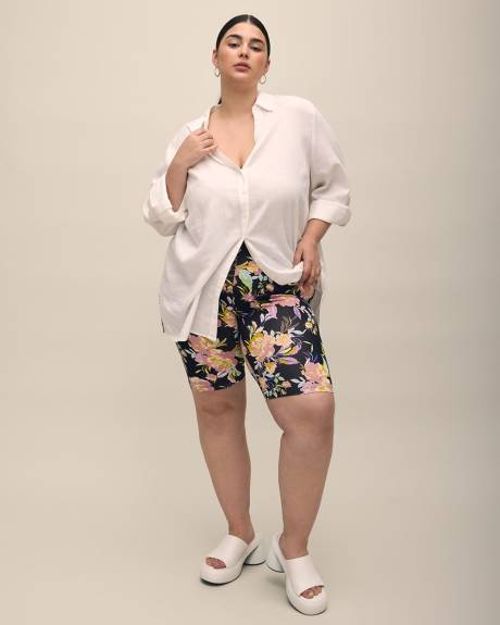 Responsible, Floral Bike Short - PENN. Essentials