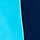 Atoll bleu-