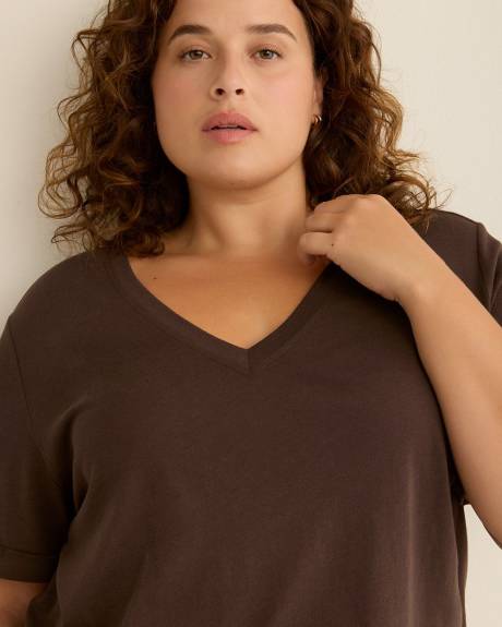 T-shirt coupe boyfriend, tissu responsable - Essentiels PENN.