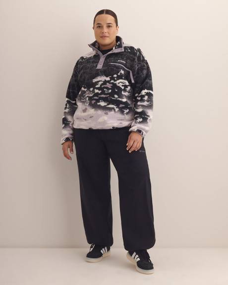 Helvetia Printed Cropped Half-Snap Fleece Pullover - Columbia