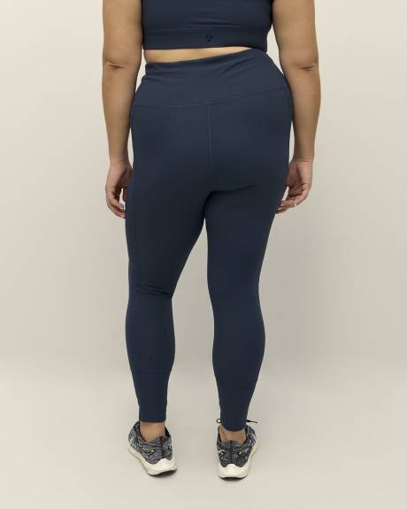 Legging en tricot côtelé avec devant croisé - Active Zone