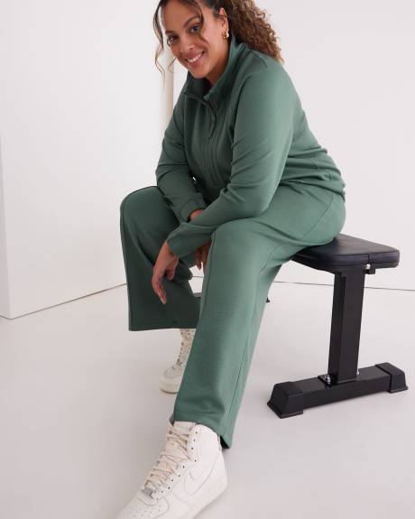 Scuba Wide Leg Pant - Active Zone