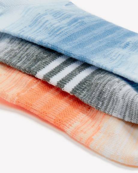 Chaussettes dégradées courtes, ens. de 6 - adidas