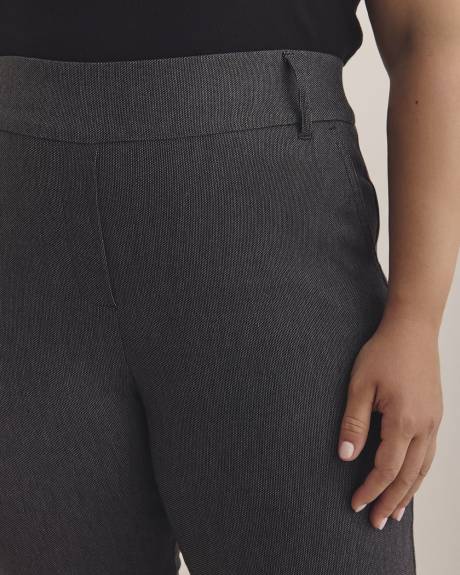 Petite, Grey Skinny-Leg Savvy Pants