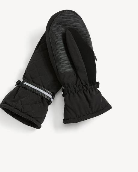 Quilted Nylon Mittens - Active Zone
