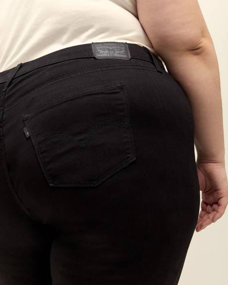 311 Stretch Skinny Jeans, Soft Black - Levi's