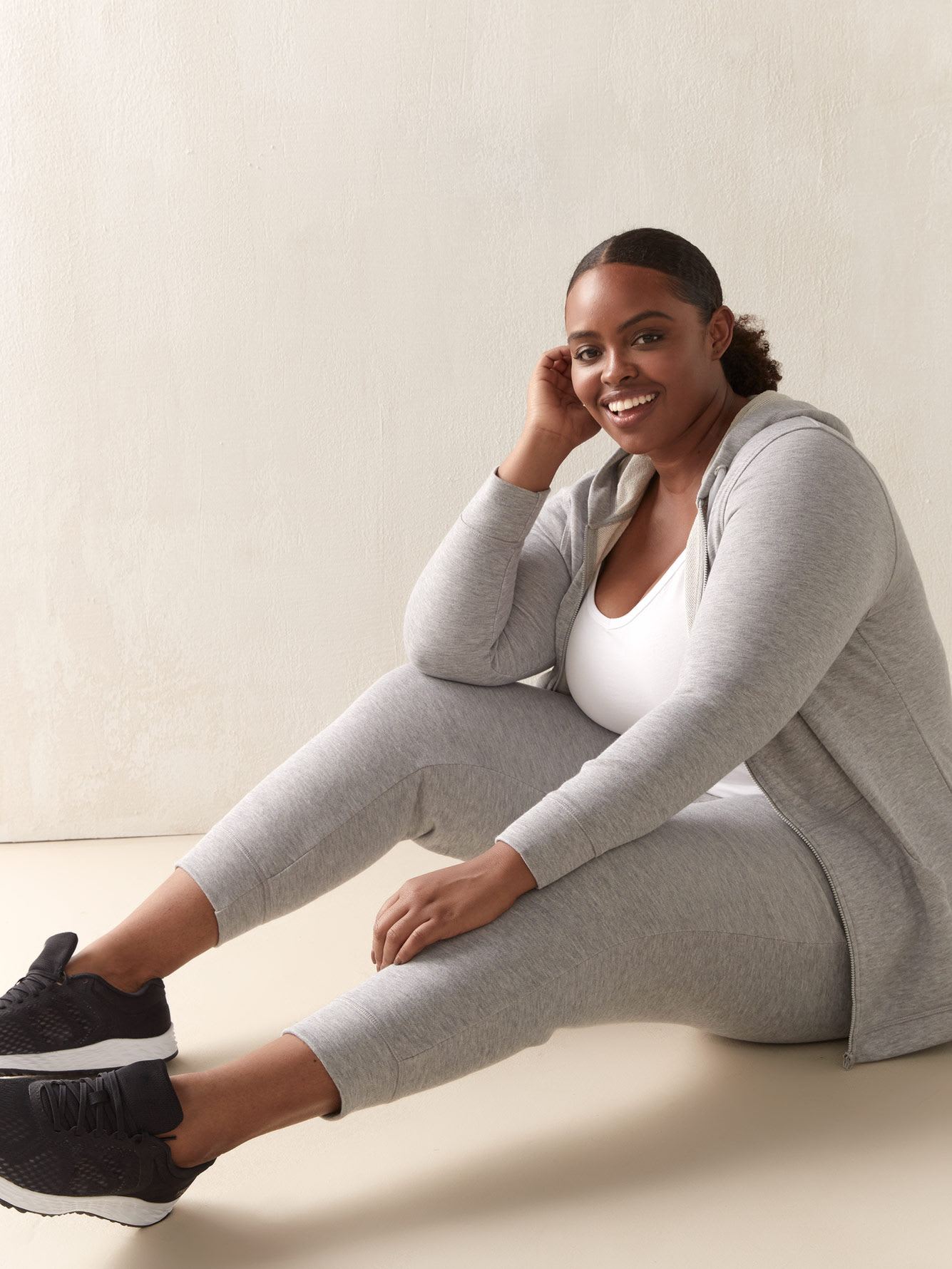 french terry sweatpants women's