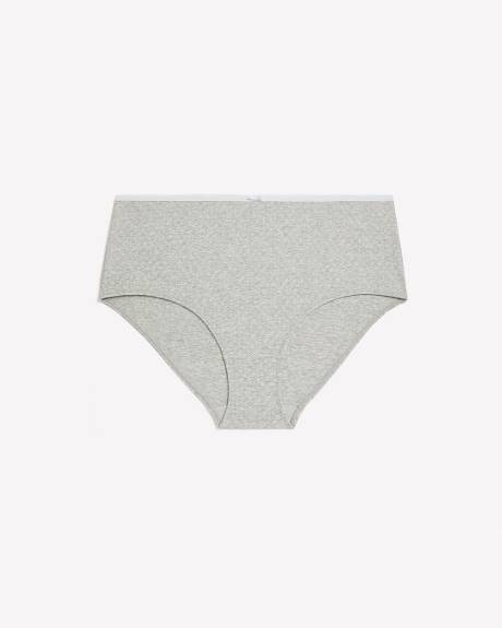 Printed Cotton-Blend Brief - ti Voglio