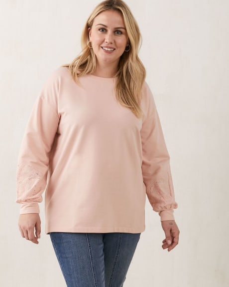 French Terry Crew Neck Sweatshirt - In Every Story
