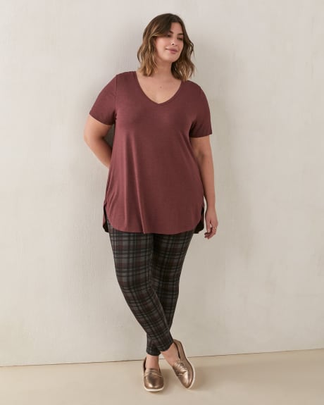 Legging tendance en point de Rome à carreaux - In Every Story