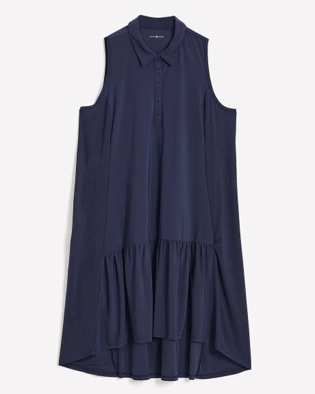 Robe polo mi-longue sans manches - Active Zone