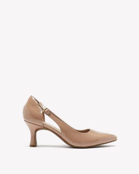 Wide Width, Kataleyna Rae Beige Pump - Clarks