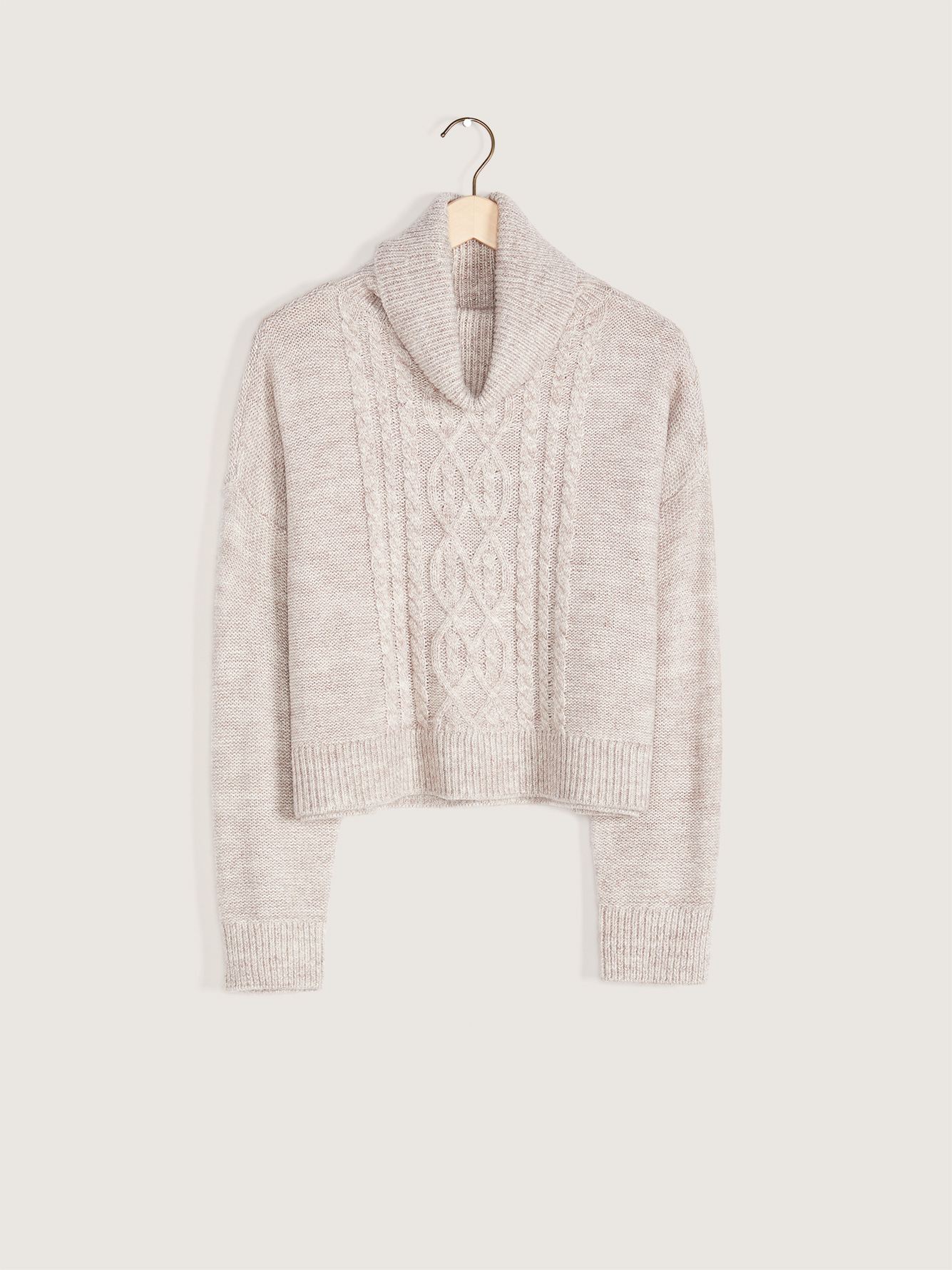Cropped Turtleneck Sweater - Addition Elle