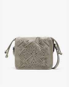 Perforated Braided Crossbody Bag