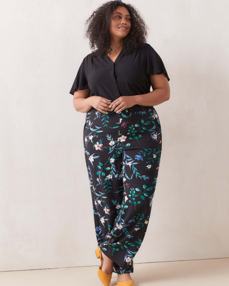 Petite, Responsible Printed Challis Pant - In Every Story