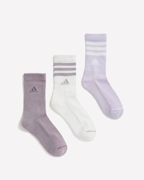 3-Stripes Crew Socks, pack of 3 - adidas