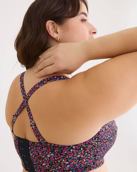 Floral Twister Bikini Bandeau