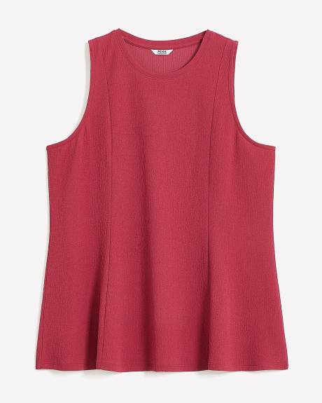 Haut long en tricot, coupe trapèze, tissu responsable - Essentiels PENN.