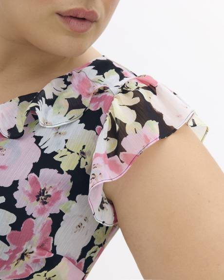 Fit and Flare Midi Dress - Addition Elle
