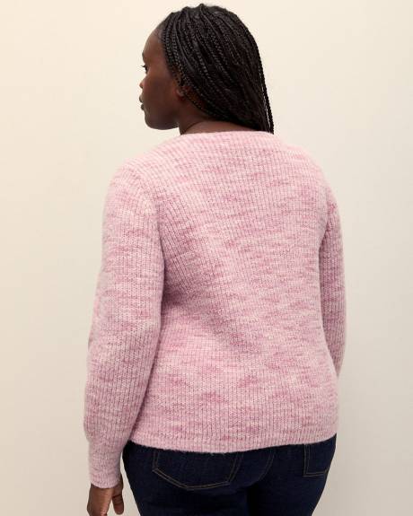 Relaxed V-Neck Sweater - Addition Elle