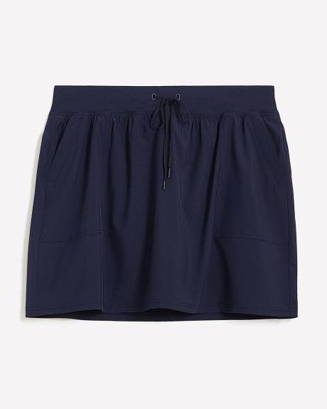 Responsible, Woven Skort with Elastic Waistband - Active Zone