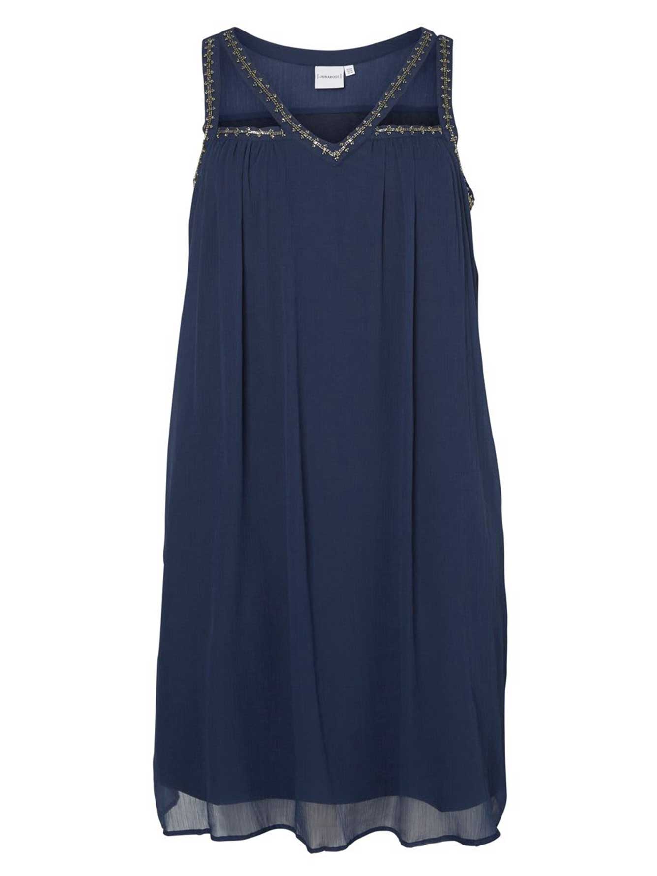 JUNAROSE Sleeveless Embroidered Dress | Penningtons