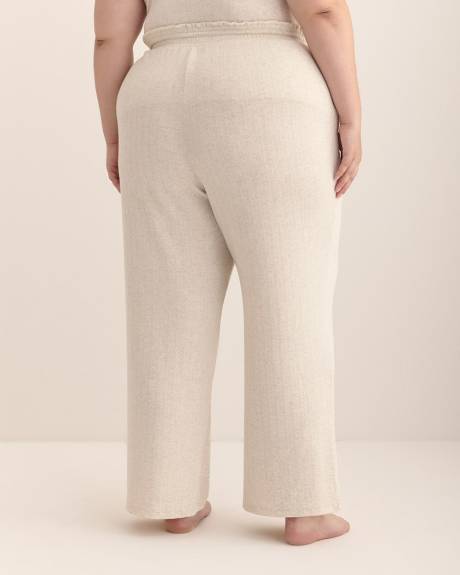 Pantalon de pyjama en pointelle côtelée - ti Voglio