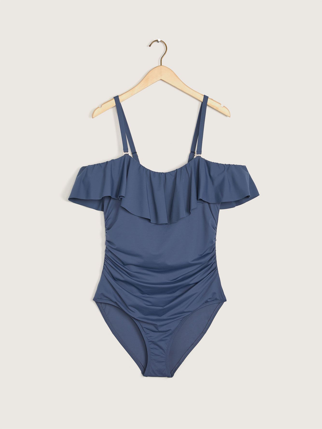 Island Goddess Ruffle OnePiece Swimsuit La Blanca Penningtons