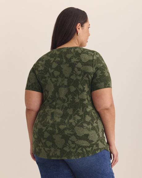 T-shirt imprimé, coupe moderne, tissu responsable - Addition Elle - Essentiels PENN.