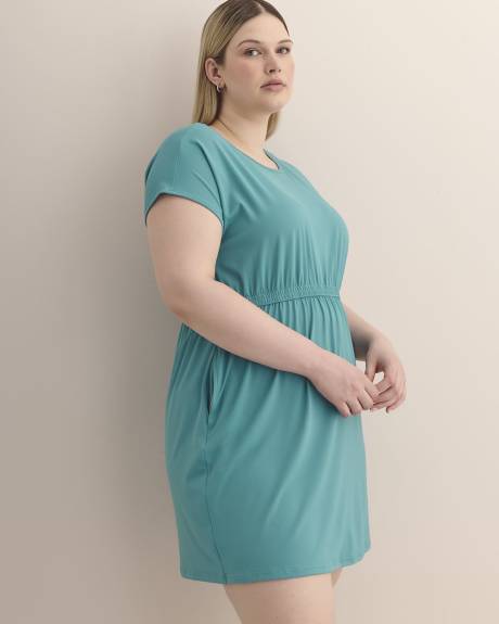 Chill River Short-Sleeve Dress - Columbia