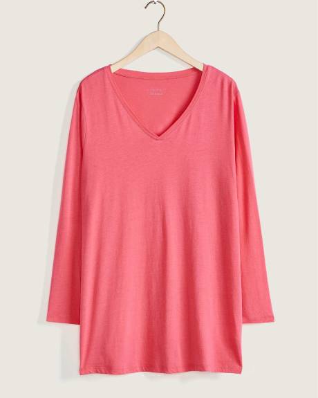 Girlfriend Fit Long Sleeve Tunic T-Shirt - In Every Story