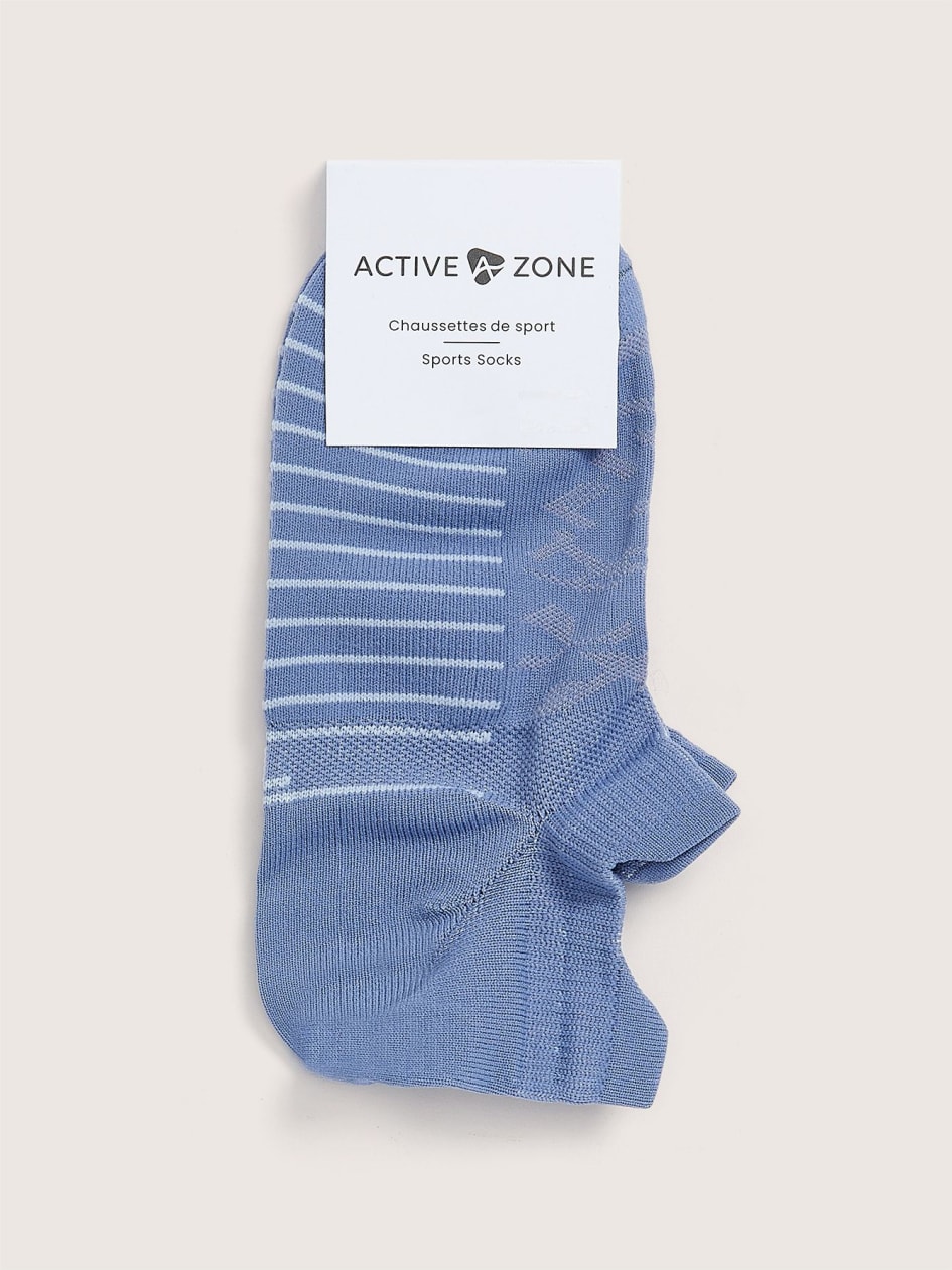 Breathable No-Show Sports Socks - Active Zone