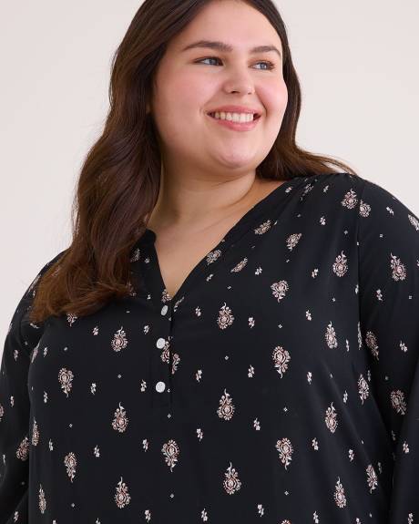 Responsible, 3/4-Sleeve Shirt Dress