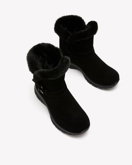 Botte d'hiver courte Casually Perfect, pied large - Skechers