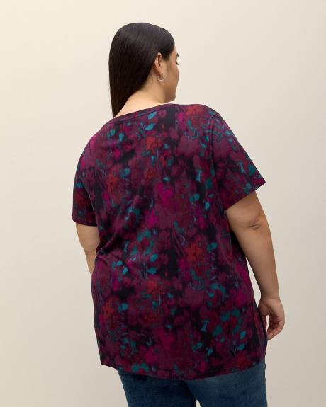 Boyfriend-Fit Short-Sleeve T-Shirt - PENN. Essentials