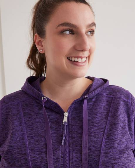 Half-Zip Hooded Sweatshirt - Active Zone