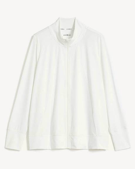 Mock Neck Zipped Jacket - Active Zone