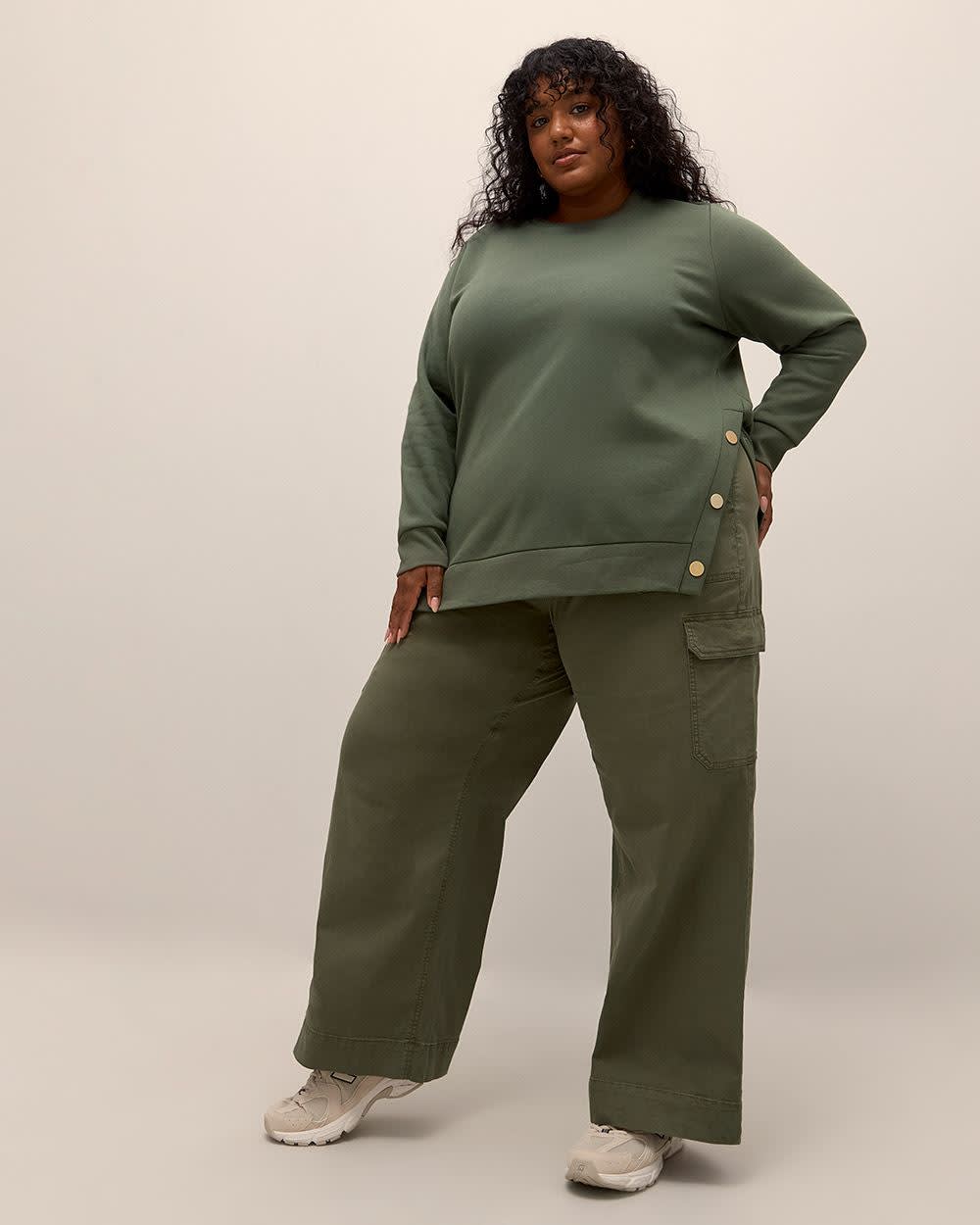 Cotton Wide Leg Cargo Pant Penningtons