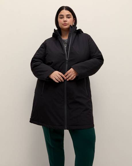 Manteau de ville en softshell imperméable
