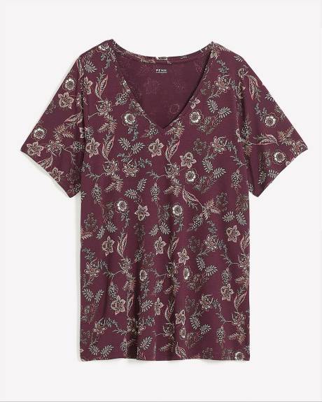 T-shirt imprimé, coupe moderne, tissu responsable - Essentiels PENN.