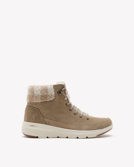 Wide Width, Glacial Ultra Lace-Up Winter Boot - Skechers