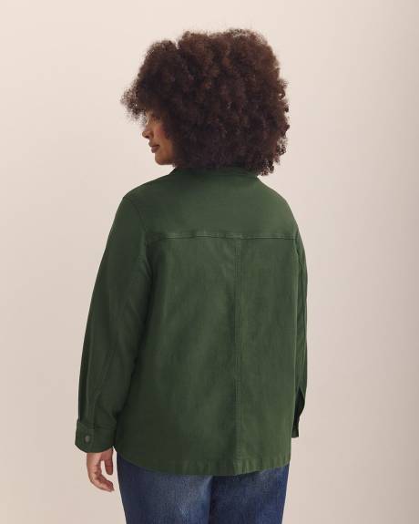 Manteau heritage en toile