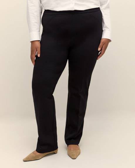 Essential Ponte de Roma Sculpting Straight-Leg Pant