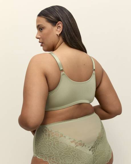 Culotte classique avec derrière en dentelle - Déesse Collection