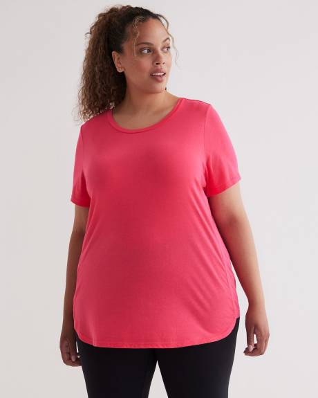 Short-Sleeve Crewneck Tee - Active Zone