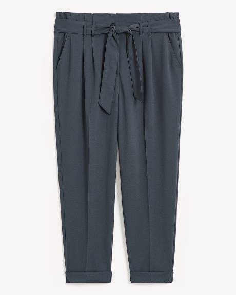 Paper Bag Tapered Pants