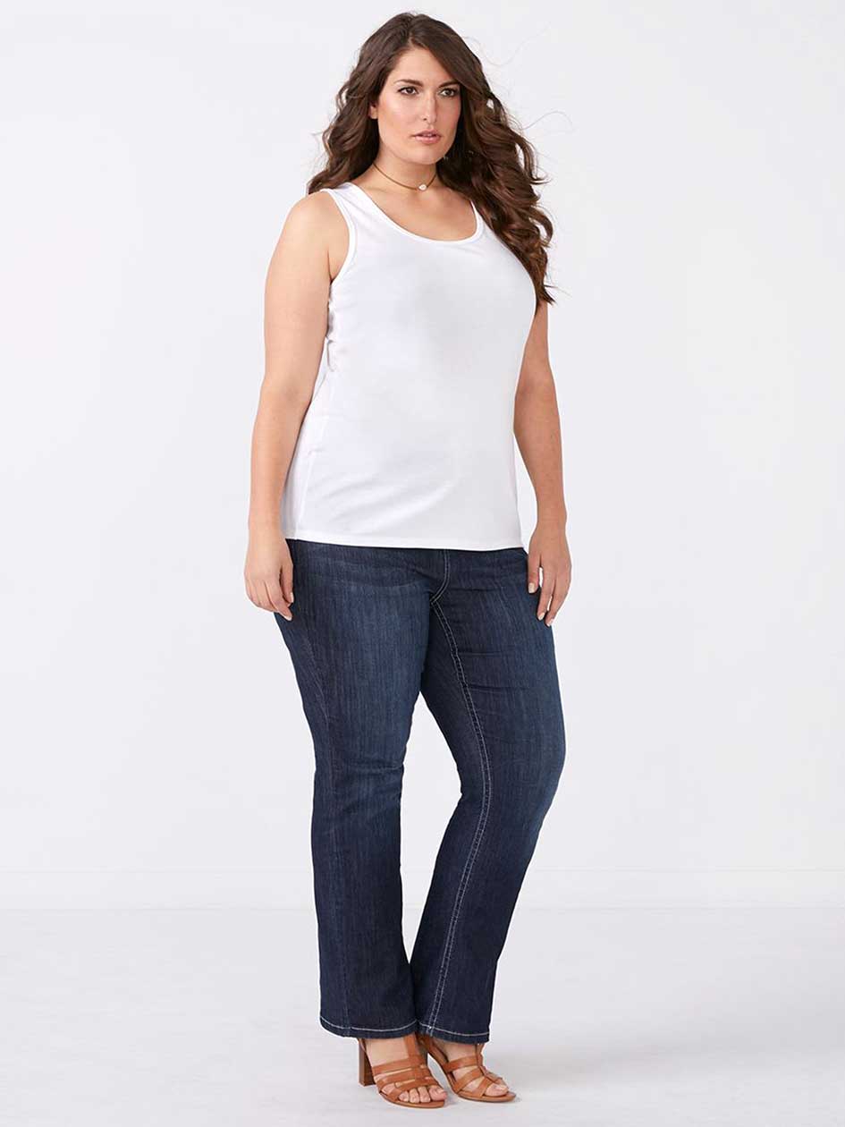 Curve Fit Basic Tank Top