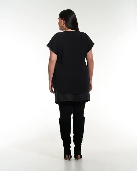 Blouses à petites manches et col en V - Addition Elle