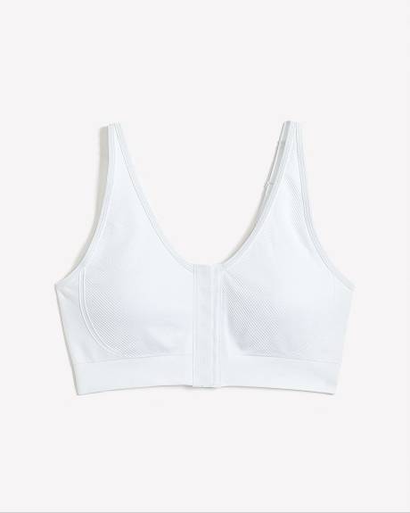 Bralette côtelé sans coutures avec fermeture avant - ti Voglio